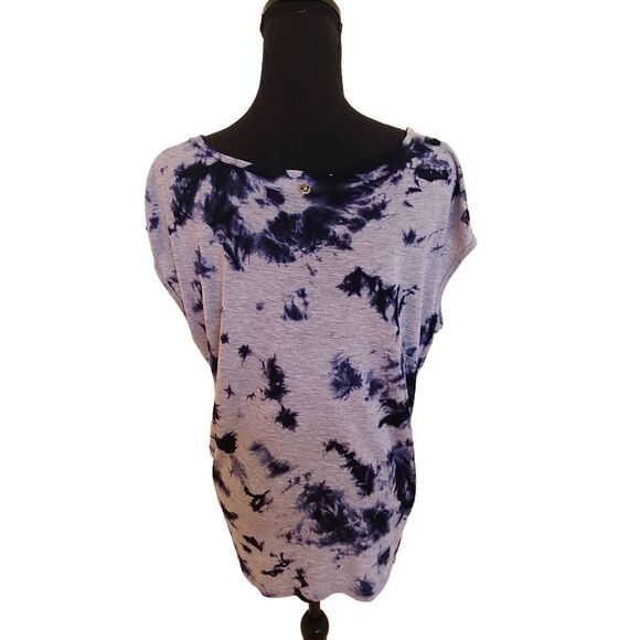 MICHAEL Michael Kors Retro Tie Dyed T Shirt with Matching Scarf - Picture 3 of 10